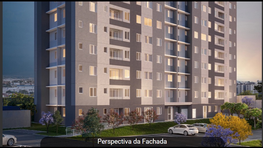 Fachada do Ares Residencial em Contagem