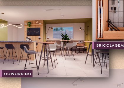 Coworking do Floratta Condomínio Clube