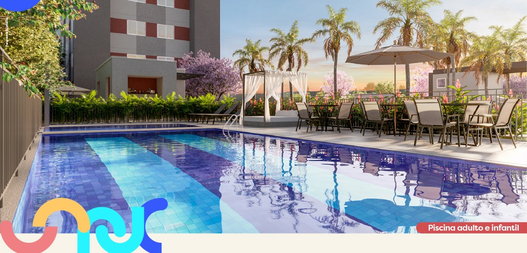 Piscinas para adultos e crianças do Inspire Residence