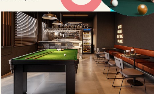 Sport bar do Inspire Residence